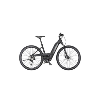 KTM MACINA CROSS 510 PTS E-Bike Cross 2024 | black matt (grey+orange) 51cm