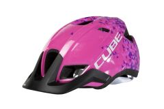Cube Helm CMPT YOUTH pink triangle