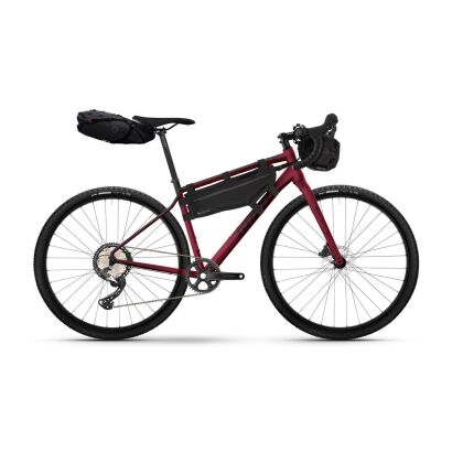 Ghost Asket Advanced EQ Gravelbike 2025 | met. rusted dark red/black - matt