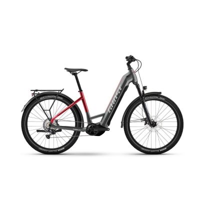 Ghost E-Teru Pro EQ Low 750 Wh E-MTB 2026 | black/pearl deep red - glossy