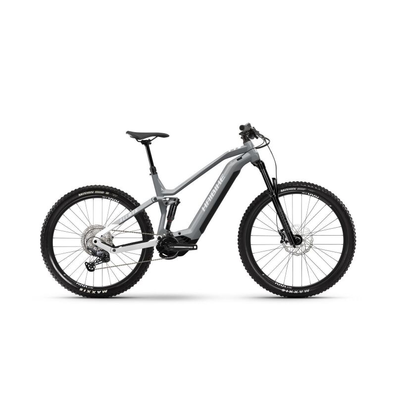 Haibike ALLMTN 3 720 Wh E MTB Fully 2025 silver surf white glos