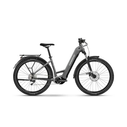 Haibike Trekking 4 Tiefeinsteiger 720 Wh E-Bike 2025 | dark silver / pearl - matt