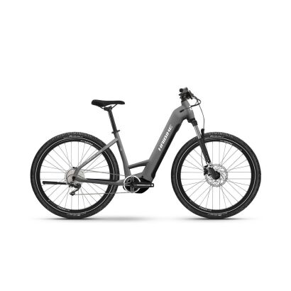 Haibike Trekking 4 Cross Tiefeinsteiger 720 Wh E-Bike 2025 | dark silver / pearl - matt