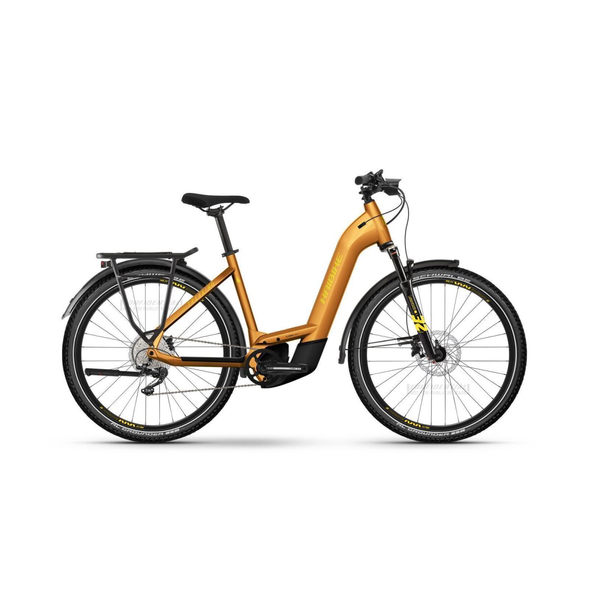 Haibike Trekking 8 Tiefeinsteiger 750 Wh E-Bike 2025 | metal lava / y