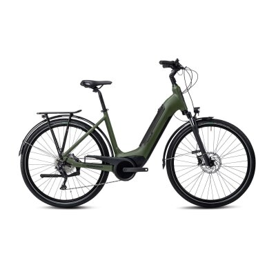 Winora Tria 10 500Wh Tiefeinsteiger City E-Bike 2026 | Mossgreen matt,