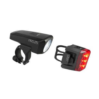 Cube Beleuchtungsset PRO 25 black´n´black