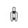 CUBE Flaschenhalter HPA glossy black