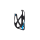 CUBE Flaschenhalter HPP matt black´n´blue