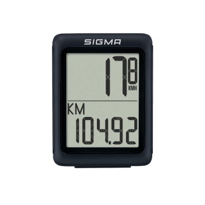 SIGMA Fahrradcomputer BC 5.0 WL ATS | schwarz, kabellos