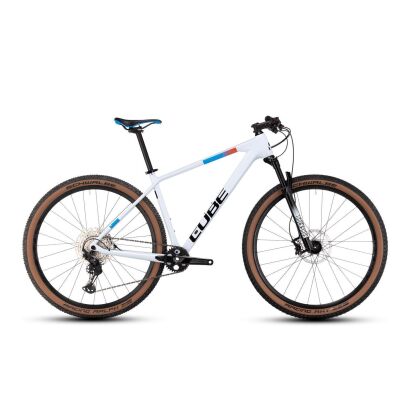 Cube Reaction C:62 Pro Race Hardtail 2023 | white´n´blue´n´red