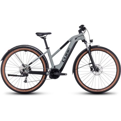 Cube Reaction Hybrid Performance 625 Allroad Damen E-MTB 2023 | swampgrey´n´black