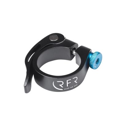 RFR Sattelklemme 34,9 Schnellspanner black´n´blue