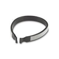 RFR Reflektor-Knieband black´n´silver