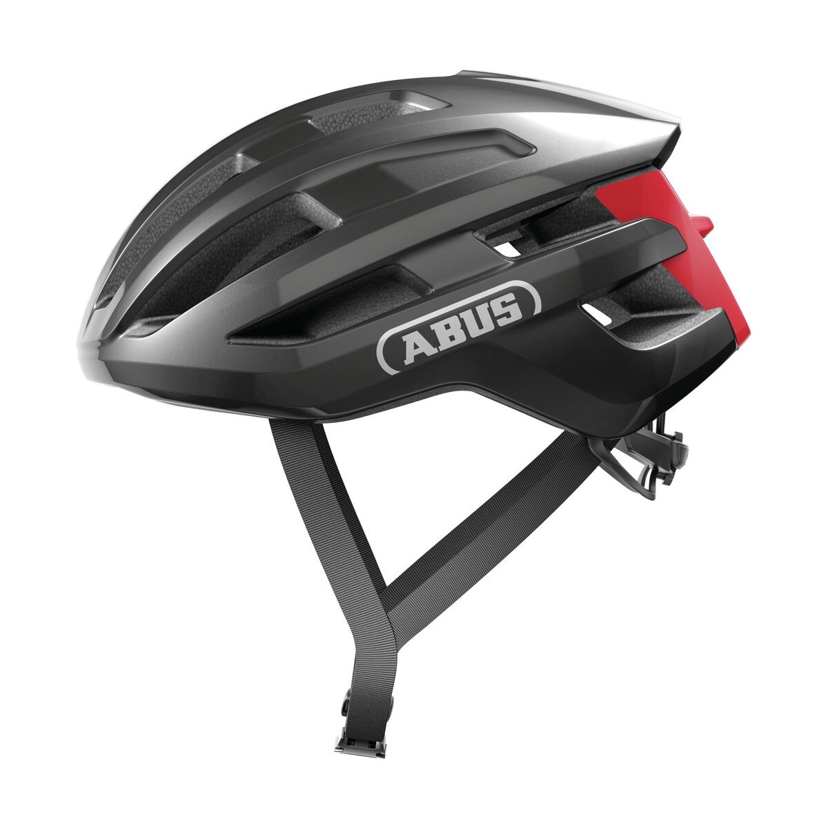 Abus Helme Road POWERDOME Titan  Leichter Fahrradhelm mit hochwertig