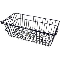 Basil HR-Schultaschenkorb Corsica schwarz extra breit 51cm