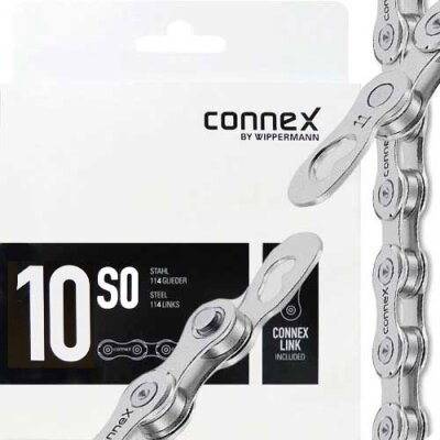 Connex WIPPERMANN Schaltungskette 10S0 | 1/2" x 11/128", 114 Glieder5,9mm,10-fach
