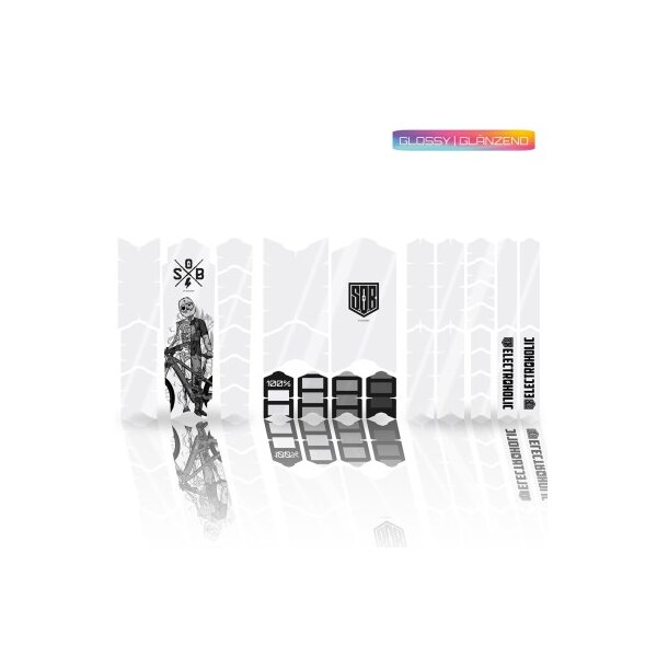 unleazhed e-frame unscratch BP01-E ED E-Bike Sons of Battery black glossy