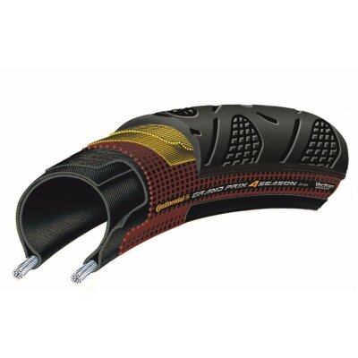 Continental Reifen Conti Grand Prix 4-Season faltb. | 28" 700x28C 28-622 schwarz DuraSkin