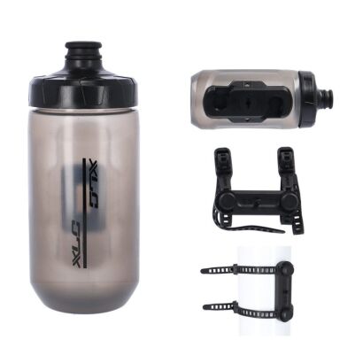 XLC Fidlock Trinkflasche WB-K07, 450ml, Komplettset Uni-Tube ohne Gew.