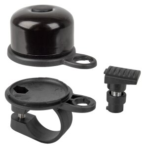 AirBell, Glocke mit AirTag Halter, kein original Apple-Produkt, 31.8 mm Klemme, auf Karte