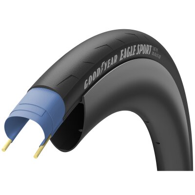 Goodyear Reifen 700x28C, 28-622, Eagle Sport, Tube Type, 60 TP