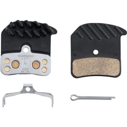 SHIMANO Scheibenbremsbelag H03C-MF Sinter Stahlträger