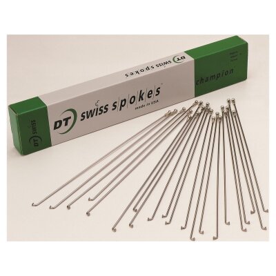 DT Swiss Champion M 2 | 286mm, Kart.100 St., silber, ohne Nippel