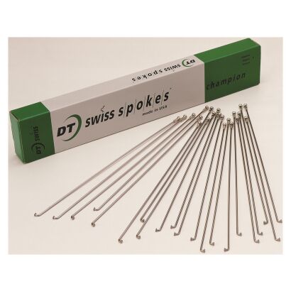 DT Swiss Speiche DT Champion silber silber 2 x 288 mm / 100Stck