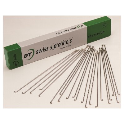 DT Swiss Champion M 2 | 252mm, Kart.100 St., silber, ohne Nippel