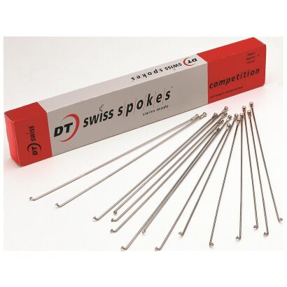 DT Swiss Speiche DT Competition DD silber silber 2,0 - 1,8 x 288 mm