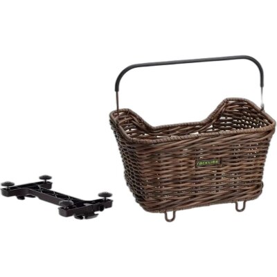 Racktime System Korb Baskit Willow 2.0 | 43x31x24,5cm, braun, 20ltr, Snapit 2.0