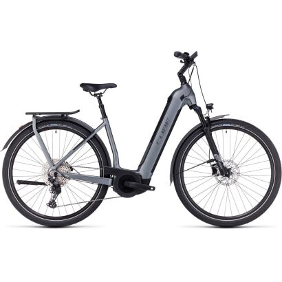 Cube Kathmandu Hybrid Pro 750 Tiefeinsteiger Trekking E-Bike 2024 | flashgrey´n´metal