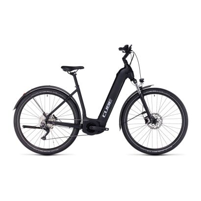 Cube Nuride Hybrid Pro 750 Allroad Tiefeinsteiger E-MTB 2024 | black´n´metal