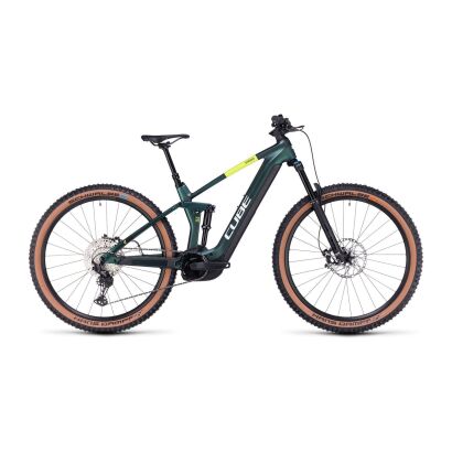 Cube Stereo Hybrid 140 HPC SLX 750 E-Fully 2024 | goblin´n´yellow