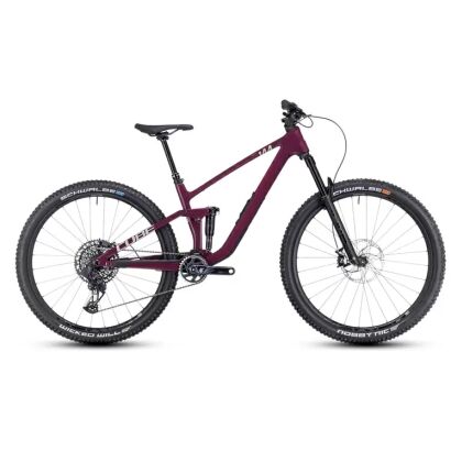 Cube Stereo ONE44 C:68X SLX Trailbike 2024 | wine´n´grey