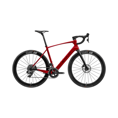 Simplon Kiaro Disc Shimano 105 Di2 Cosmic Red Glossy Black Glossy