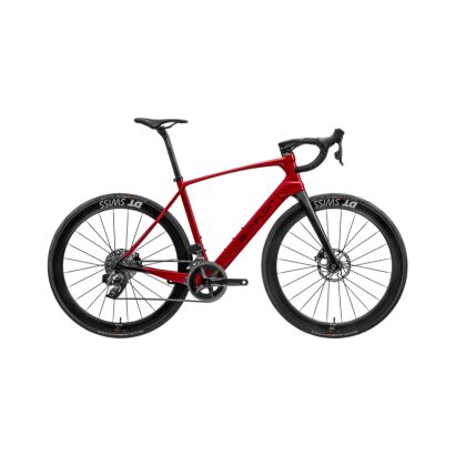 Simplon Kiaro Disc Shimano 105 Di2 Cosmic Red Glossy Black Glossy 52 cm
