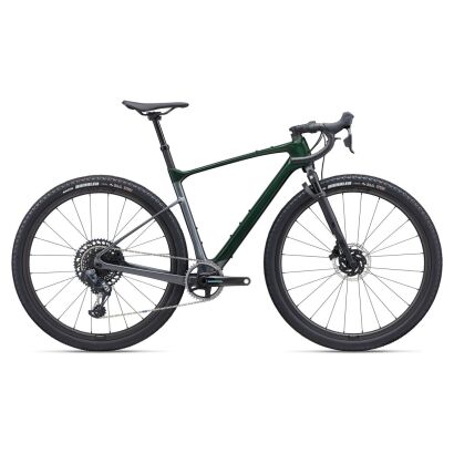 GIANT Revolt X Advanced Pro 0 Gravel Bike 2024 | Kelp Forest/Charcoal