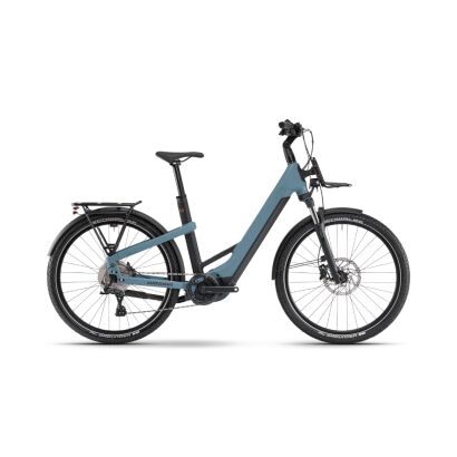 Winora Yakun X10 750Wh Tiefeinsteiger Trekking E-Bike 2024 | sharkblue matt