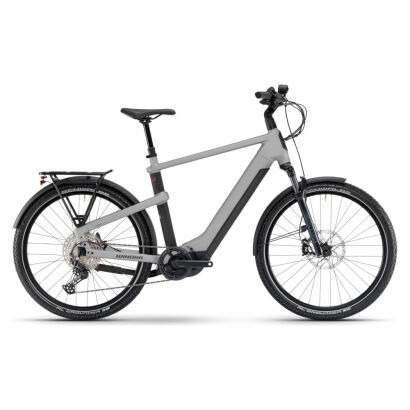 Winora Yakun X12 750Wh Trekking E-Bike 2025 | classic silver matt