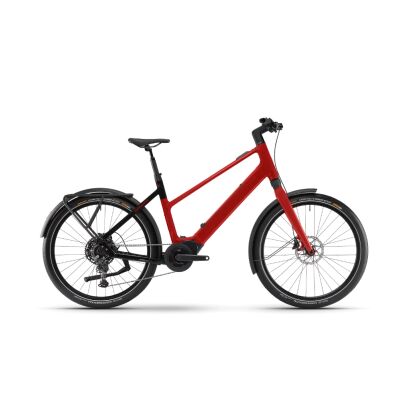 Winora iRide Pure X10 400Wh Trekking E-Bike 2024 | chrystal red/black - gloss