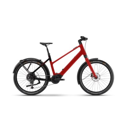 Winora iRide Pure X10 400Wh Trekking E-Bike 2026 | chrystal red/black - gloss