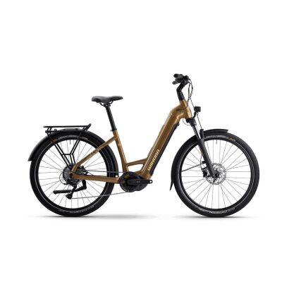 Winora Yucatan X8 720Wh Tiefeinsteiger Trekking E-Bike 2025 | mocaccino - gloss