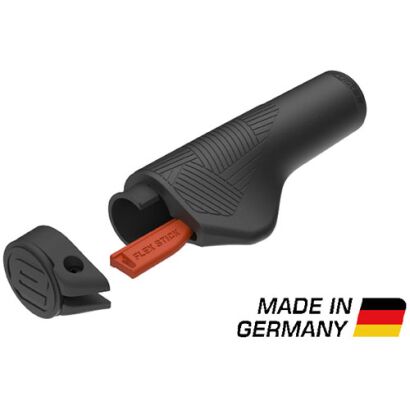 Ergotec Lenkergriffe EG Active Flex, 135/92mm, schwarz