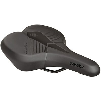 ergotec Sattel Comfort PLUS | sw, Unisex, 261x215mm, ca.440g, soft