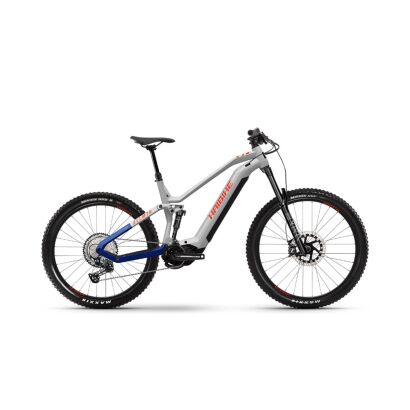 Haibike AllMtn 7 720Wh E-Fully 2025 | grey/blue/red - gloss