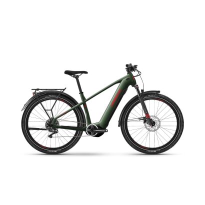 Haibike Trekking 5 720Wh Trekking E-Bike 2024 | olive/red - gloss.
