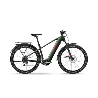 Haibike Trekking 5 720Wh Trekking E-Bike 2025 | olive/red - gloss.