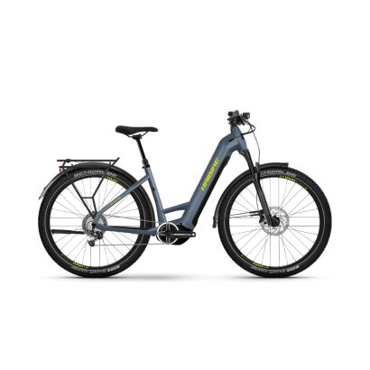 Haibike Trekking 7.5 720Wh Tiefeinsteiger Trekking E-Bike 2025 | blue slate/yellow - gloss