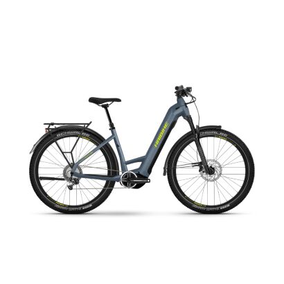 Haibike Trekking 7.5 720Wh Tiefeinsteiger Trekking E-Bike 2025 | blue slate/yellow - gloss